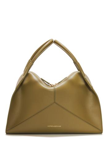Victoria Plié Bag In Cactus Green Leather