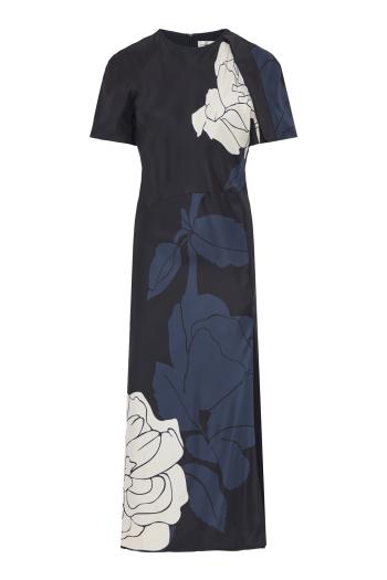 ΦΟΡΕΜΑ SPLIT HEM DETAIL MIDI