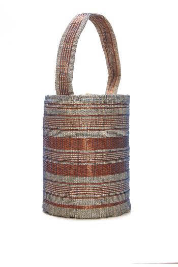ΤΣΑΝΤΑ BUCKET HANDMADE COPPER TREADS