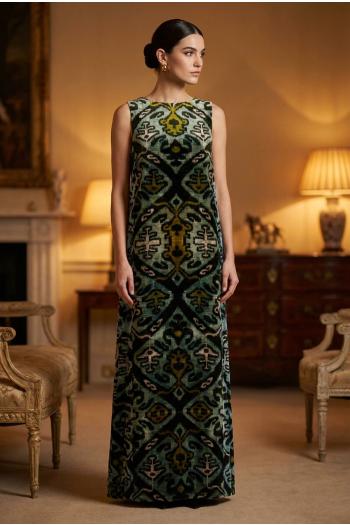 Era 11 printed silk kaftan 