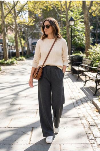 Pamela flannel wool pants  