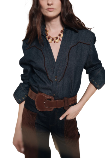 Hacia Puerto denim shirt 