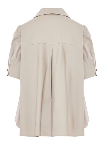 ΠΟΥΚΑΜΙΣΟ POLO CROPPED SATIN CO