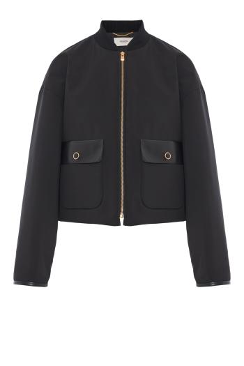 Bomber jacket in black 