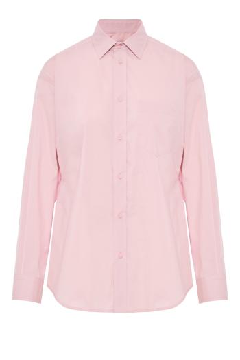 Anne cotton-shirt-blend in pink 
