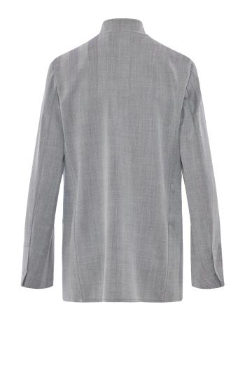 Fischgraft Wool blazer in grey 