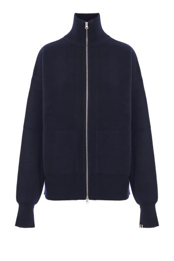 No319 cashmere cardigan in navy 