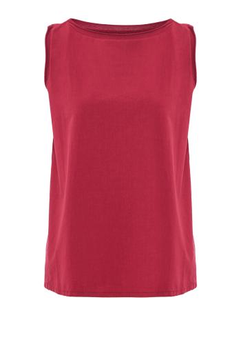 Gioa cotton tank top in susina 
