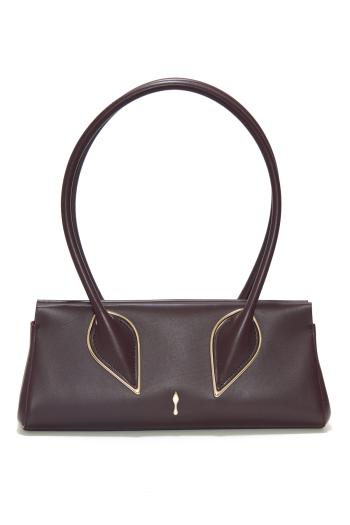 Venus leather baguette in amara 