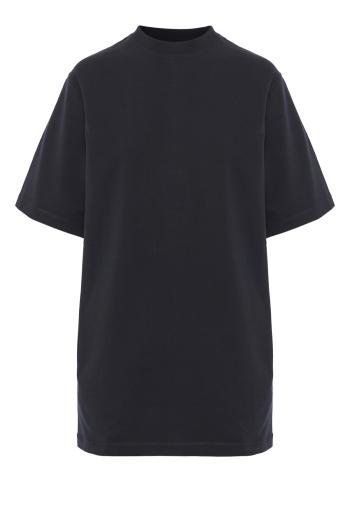 Big organic-cotton T-shirt in black 