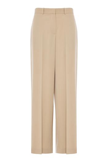 Dender wool pants in beige 
