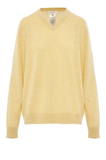 Nian goat-cashmere sweater in yellow 