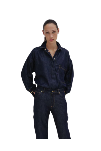 Jenny denim shirt in blue 
