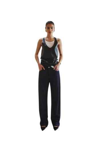 Gale relaxed fit jeans in blue 
