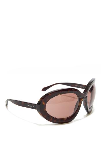 101S Rectangular sunglasses in havana 