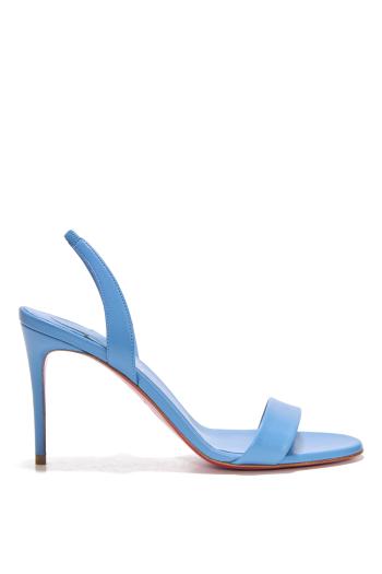 O Marilyn 85 leather sandals ceruleo 