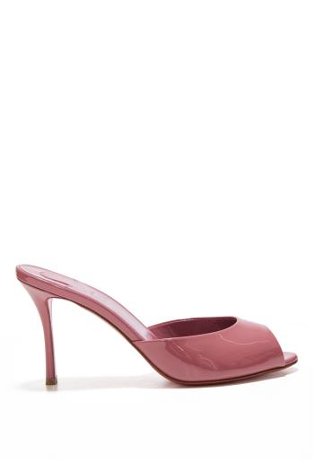 Me Dolly 85 patent-leather mules in palacy 