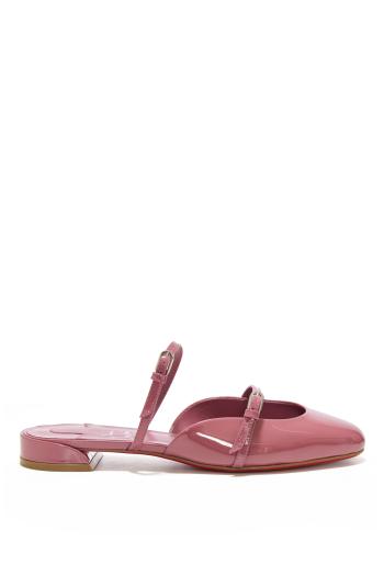 Jane Nina patent-leather flats in palacy 