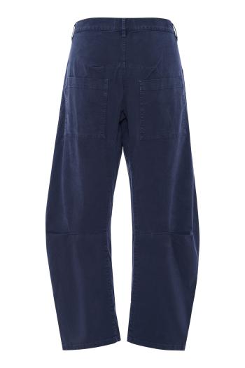 Shon vintage washed pants in blue 