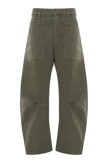 Shon vintage washed pants in thyme 