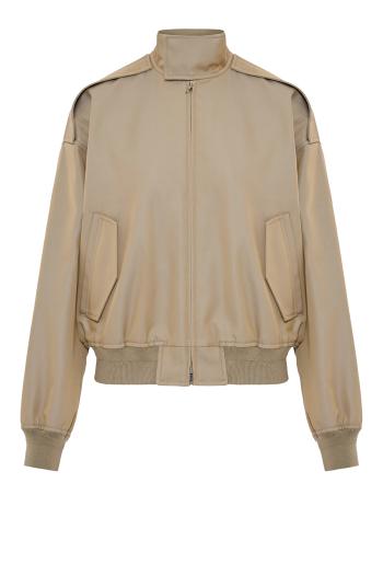 Harrington cotton jacket in desert 