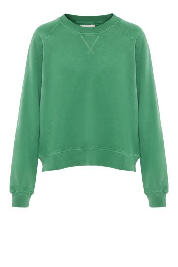 Marathon cotton sweatshirt in aloe