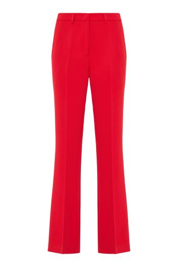 Zamba crepe pants in rosso