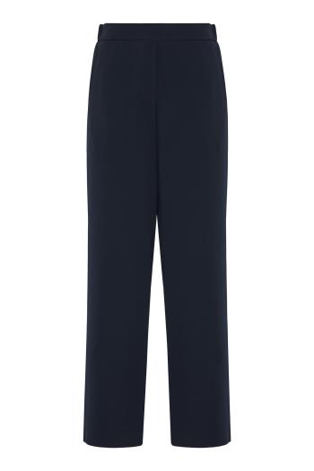 Ela crepe pants in navy 