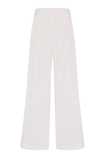 Pince cotton-blend pants in ottico 