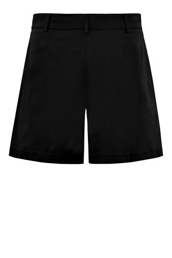 Cotton bermuda shorts in black 