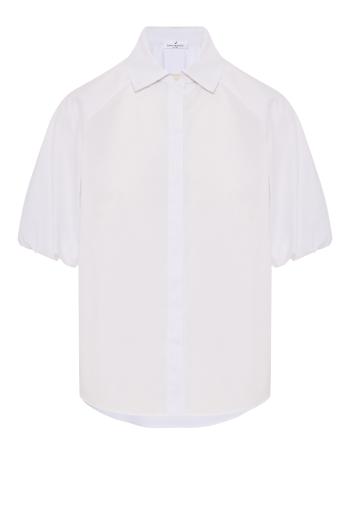 Palloncino cotton shirt in white 