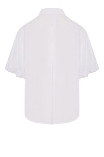 Palloncino cotton shirt in white 