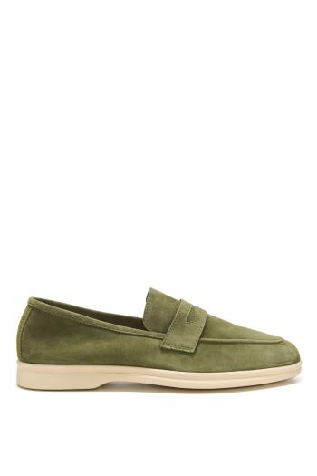 Essential Goma suede loafers in khaki 