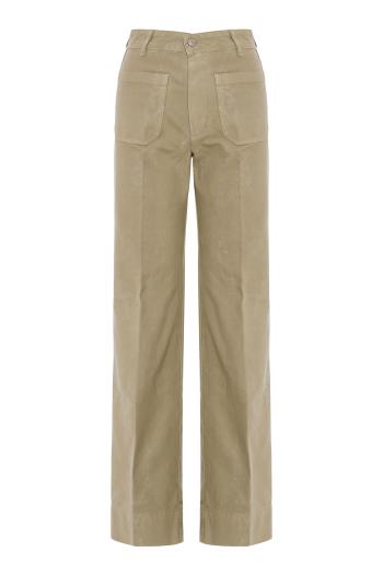 Alina cotton jeans in stone 