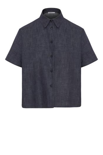 ΠΟΥΚΑΜΙΣΟ CROPT DENIM