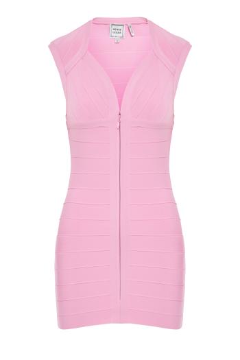 The Red Carpet bandage mini dress in aster 