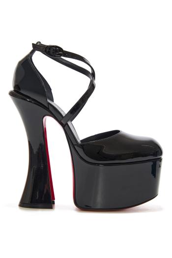 Aquadorcet 160 patent-leather pumps in black