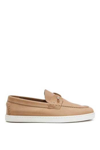 Chambeliboat suede loafers in lionne