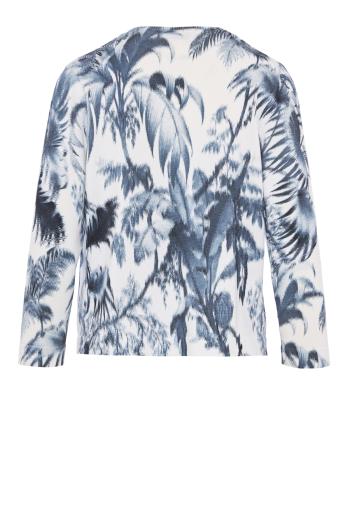 ΖΑΚΕΤΑ PRINTED DOTTED PALM WITH TIES
