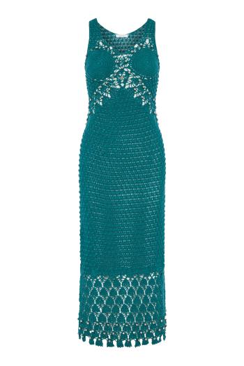 ΦΟΡΕΜΑ SLVLESS MACRAME' METAL DETAILS