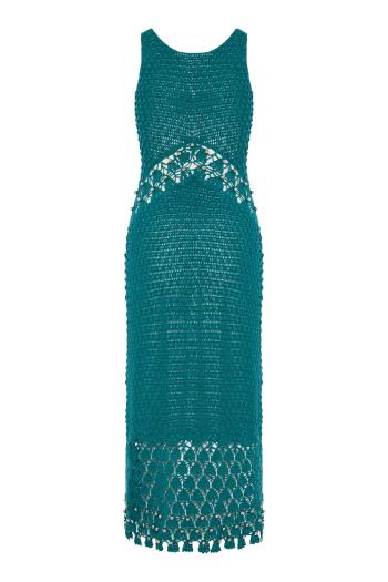 ΦΟΡΕΜΑ SLVLESS MACRAME' METAL DETAILS