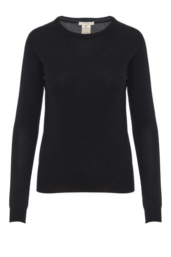 Jazor goat cashmere sweater in black