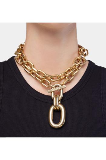 XL Link pendant necklace in gold