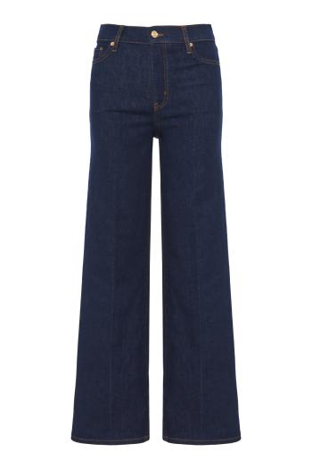 Le Slim Palazzo wide-leg jeans in rinse