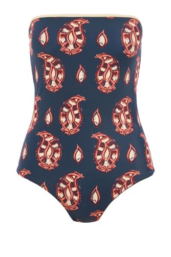 Alta Mar one-piece swimsuit in navy