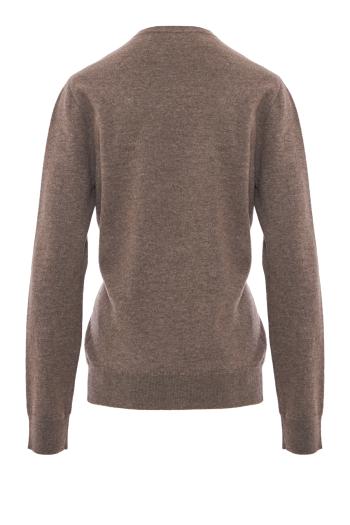 Twisted ballet cardigan in mud