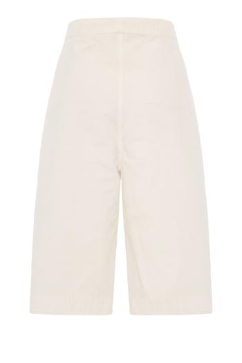 Cotton shorts in white