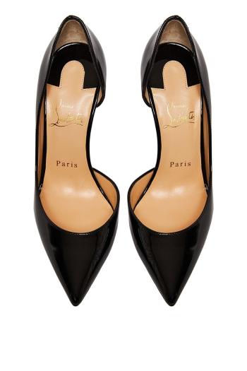 Iriza 85 patent leather pumps in black