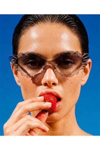 Palm Beach nylon and acetate sunglasses in black