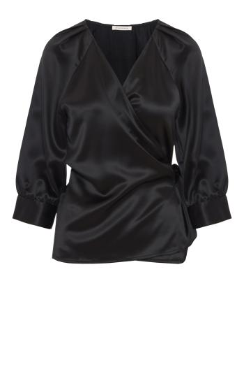 TOP PACEY 3/4 SLVS SATIN